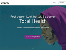 Tablet Screenshot of enquos.com